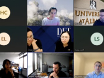 Video conference with Thai delegation, second group